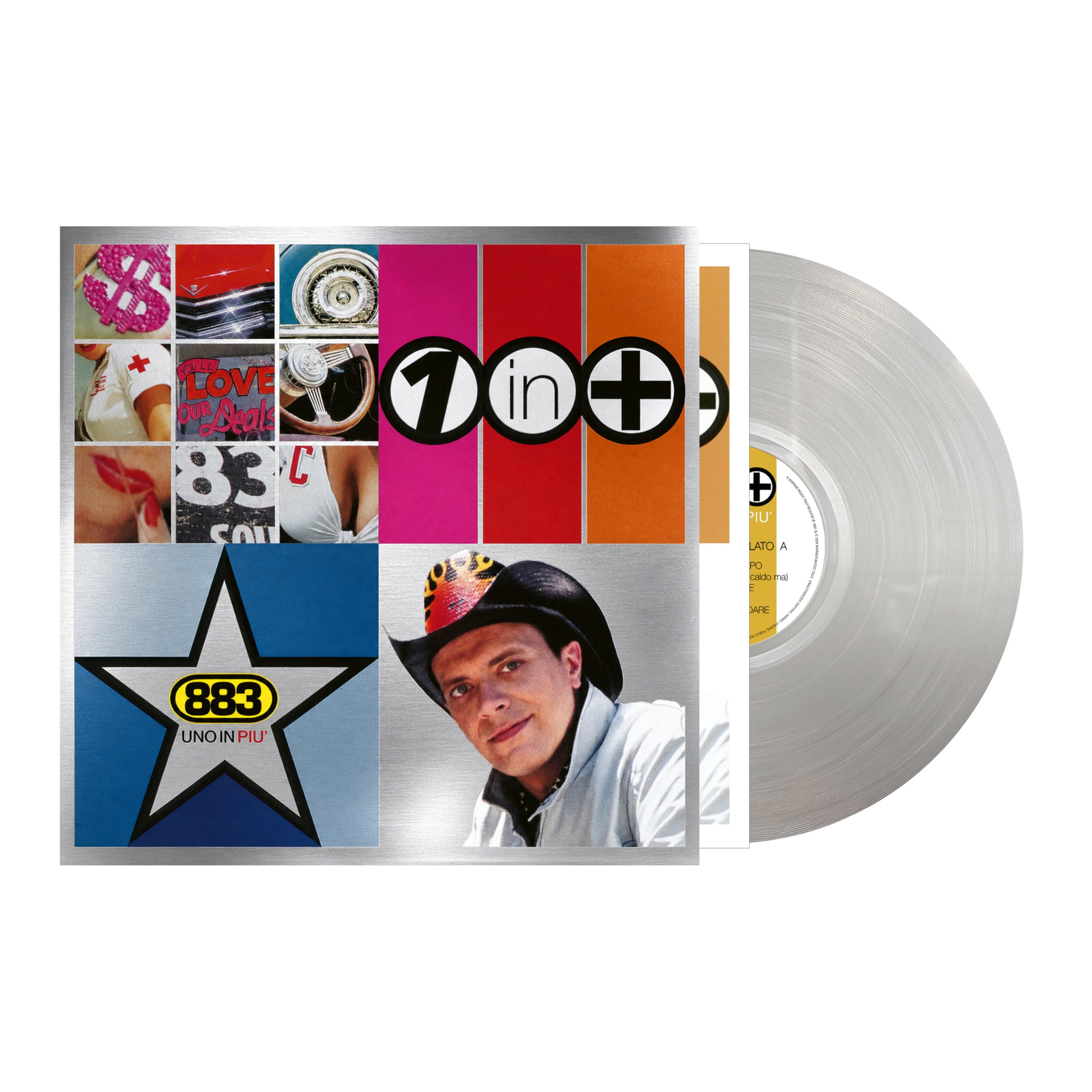 1 In + - Vinile Cristallo Con Copertina Metallizzata Numbered Ltd. Ed.