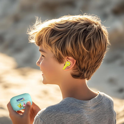 OTL Technologies SpongeBob SquarePants TWS Wireless Earphones with Charging Case