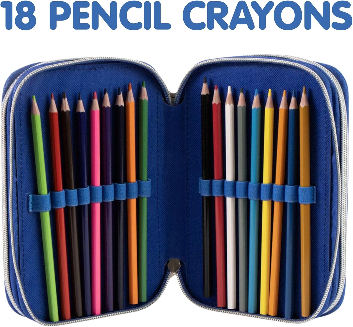 Cerda - Pencil Case With Accessories - Sonic (I-2700002296)