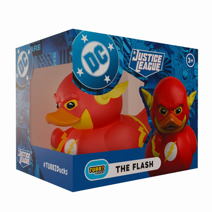 TUBBZ Boxed Edition: DC Comics - The Flash Cosplaying Rubber Duck Vinyl Figure – Official Collectible for Fans of DC Comics