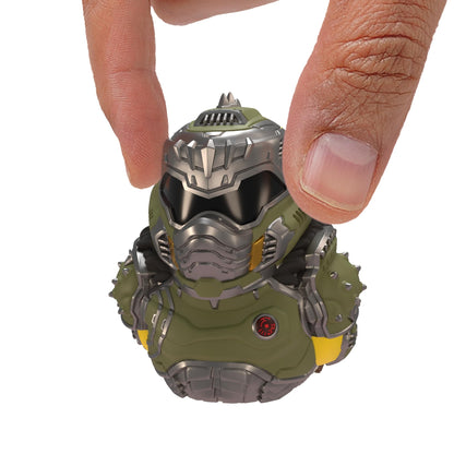 TUBBZ Mini: Doom Dark Ages - Doom Slayer Cosplaying Rubber Duck Vinyl Figure – Official Collectible for Fans of Doom Dark Ages