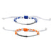 SalesOne Star Wars Ahsoka Lichtschwerter Paracord-Armband-Set – Star Wars Geschenke – Star Wars Merchandise, Einheitsgröße, Metall, Kein edelstein