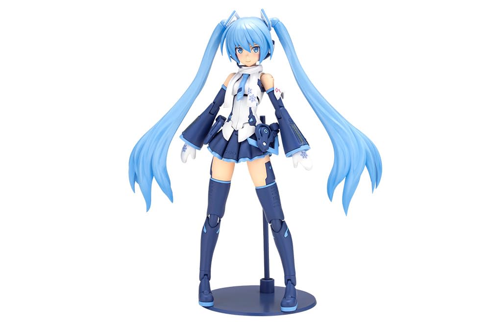 Kotobukiya Frame Arms Girl Frame Music Girl Snow Miku Another Color Version, Total Height Approx. 5.9 inches (150 mm), Non-Scale Plastic Model