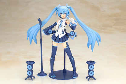 Kotobukiya Frame Arms Girl Frame Music Girl Snow Miku Another Color Version, Total Height Approx. 5.9 inches (150 mm), Non-Scale Plastic Model