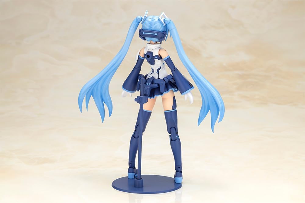 Kotobukiya Frame Arms Girl Frame Music Girl Snow Miku Another Color Version, Total Height Approx. 5.9 inches (150 mm), Non-Scale Plastic Model