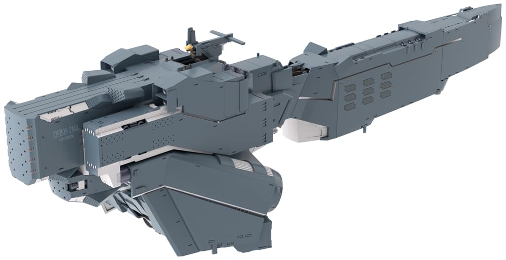 Kotobukiya Legend of the Galaxy Heroes Die Neue These Free Planet Alliance Battleship Huberion Total Length Approx. 11.8 inches (300 mm) 1/3000 Scale Plastic Model