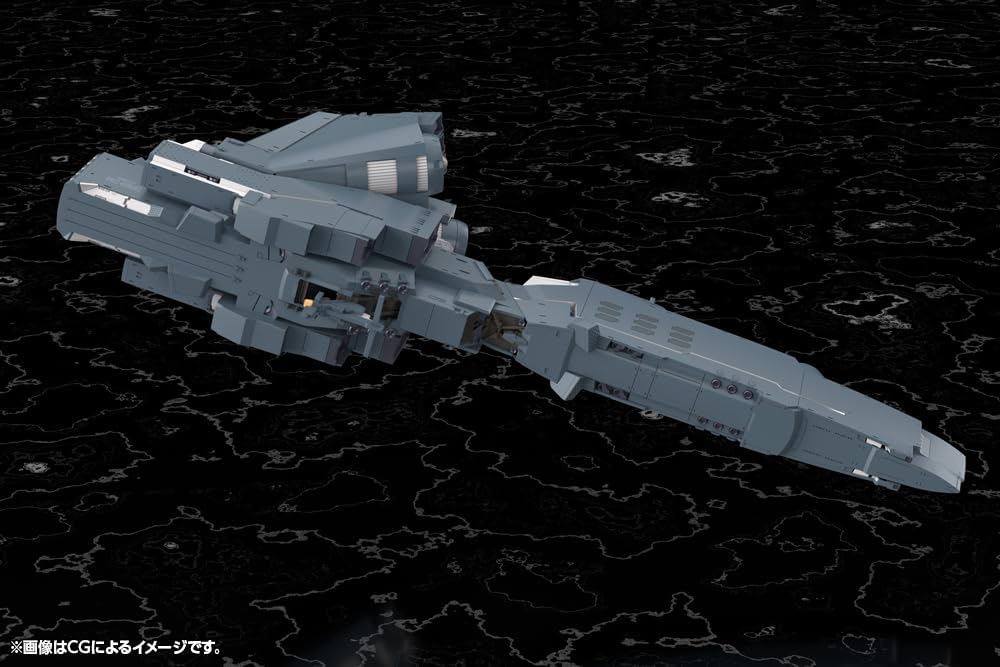Kotobukiya Legend of the Galaxy Heroes Die Neue These Free Planet Alliance Battleship Huberion Total Length Approx. 11.8 inches (300 mm) 1/3000 Scale Plastic Model