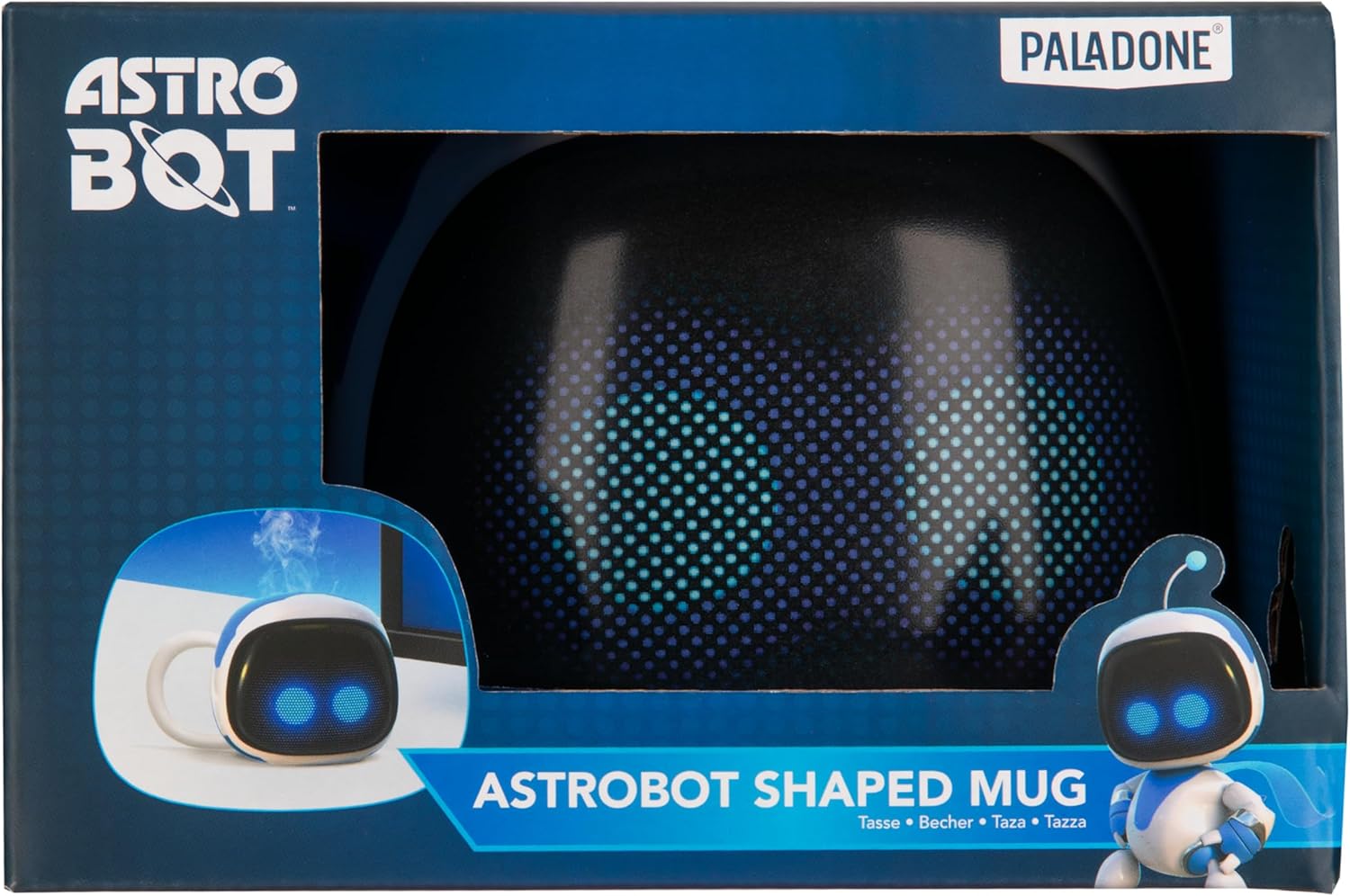 Paladone Astrobot Shaped Mug – Ceramic Character Mug for Hot or Cold Drinks – Fun Gaming Drinkware Gift