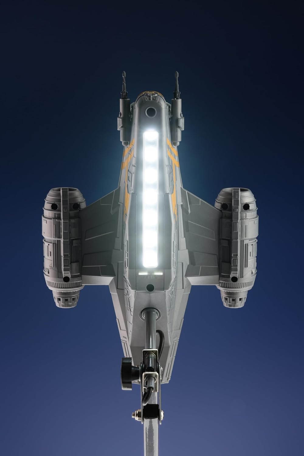 Paladone Star Wars Razor Crest Posable Desk Light – Adjustable LED Spaceship Lamp – USB Powered Mandalorian Desk Light