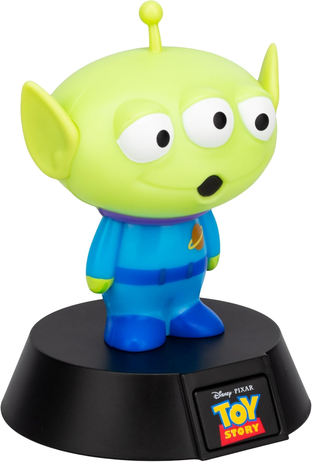 Paladone Toy Story Alien Icon Light – 3D Character Lamp for Bedroom, Desk or Shelf – Soft Glow Kids Night Light – Battery Powered