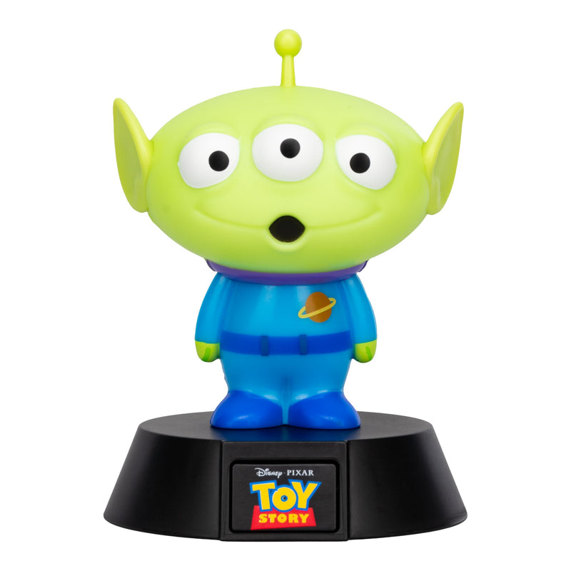 Paladone Toy Story Alien Icon Light – 3D Character Lamp for Bedroom, Desk or Shelf – Soft Glow Kids Night Light – Battery Powered