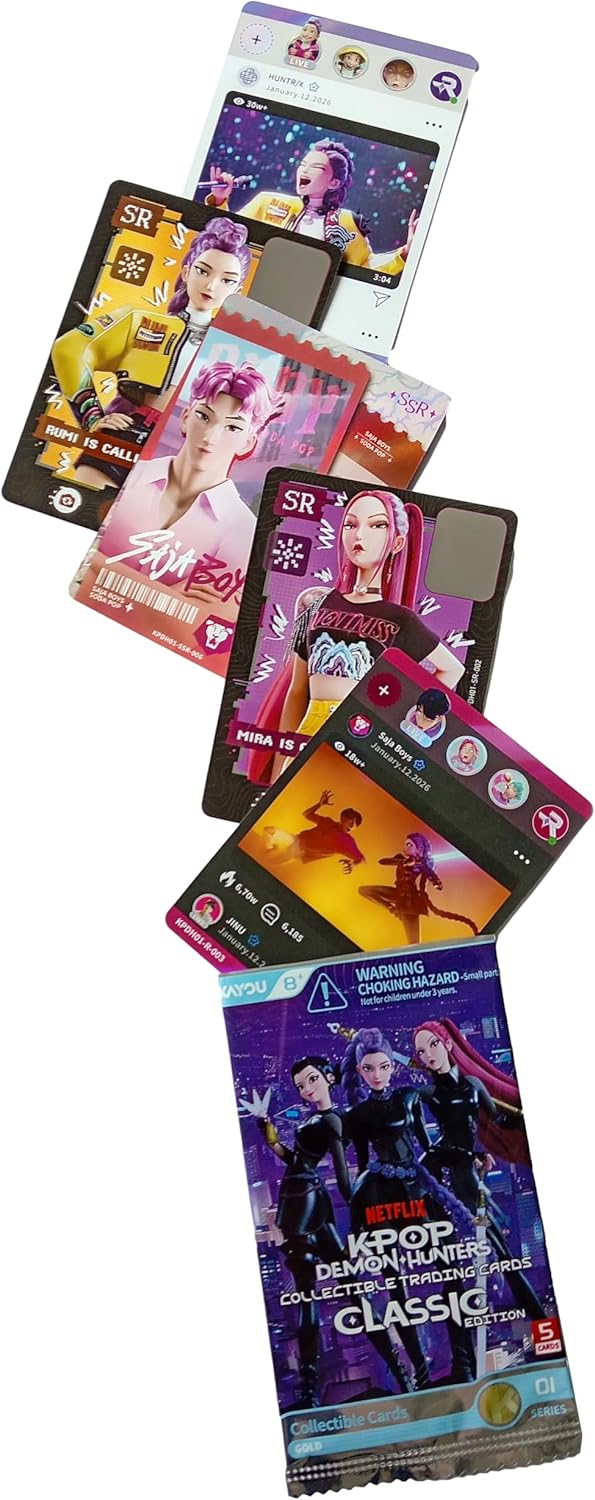 K-Pop Demon Hunters: Kayou - Collectible Cards Classic Edition 001 - Series 1-B