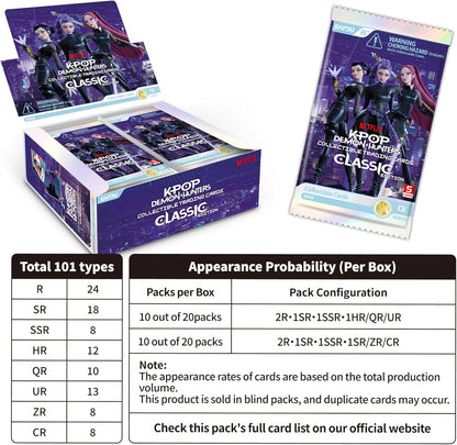 K-Pop Demon Hunters: Kayou - Collectible Cards Classic Edition 001 - Series 1-B