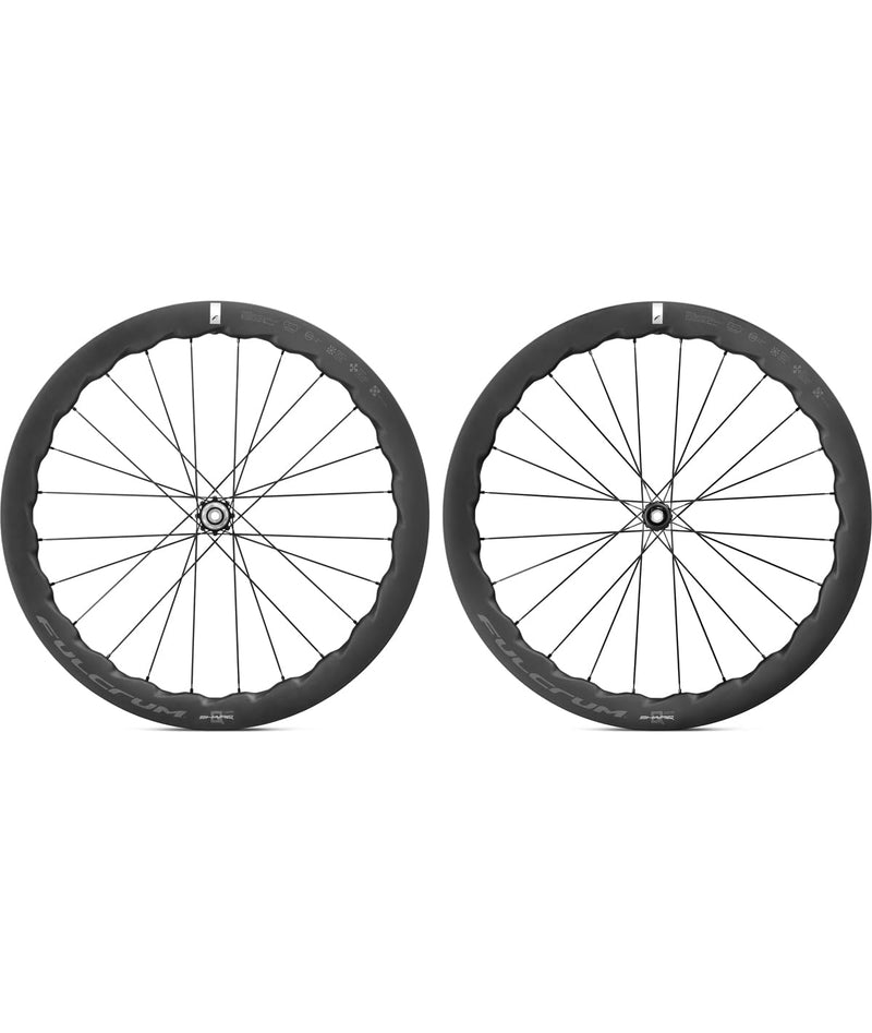 Fulcrum Sharq GR C30-28 Inch Carbon Gravel Race Wheels, Profile 47/52 mm, AFS Disc Brake, 2-Way Adjustment, Campagnolo N3W Bodice with Adapter Kit 11/12 V