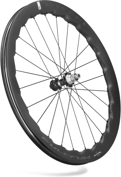 Fulcrum Sharq GR C30 Gravel Race Carbon Wheels, 28 Inch, Profile 47/52 mm, Disc Brake AFS, 2-Way Fit, Shimano HG
