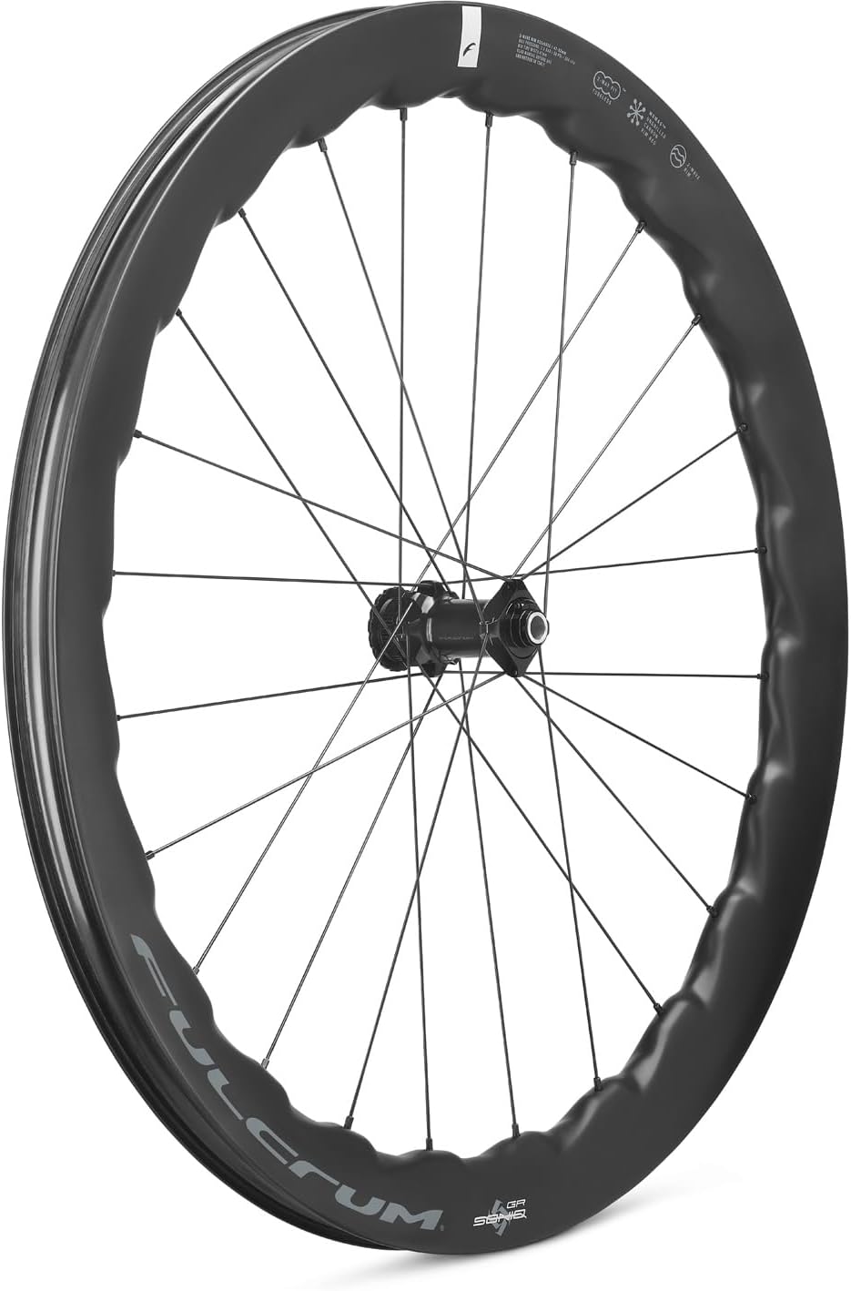 Fulcrum Soniq GR C30 Carbon Wheels, 28 Inch, Profile 47/52 mm, Disc Brake AFS, 2-Way Fit, Shimano HG