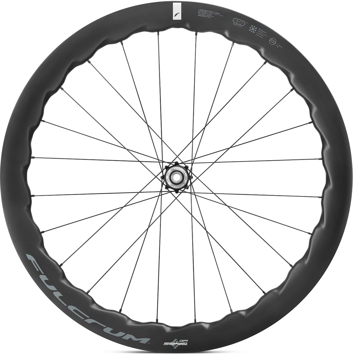 Fulcrum Soniq GR C30 Carbon Wheels, 28 Inch, Profile 47/52 mm, Disc Brake AFS, 2-Way Fit, Shimano HG