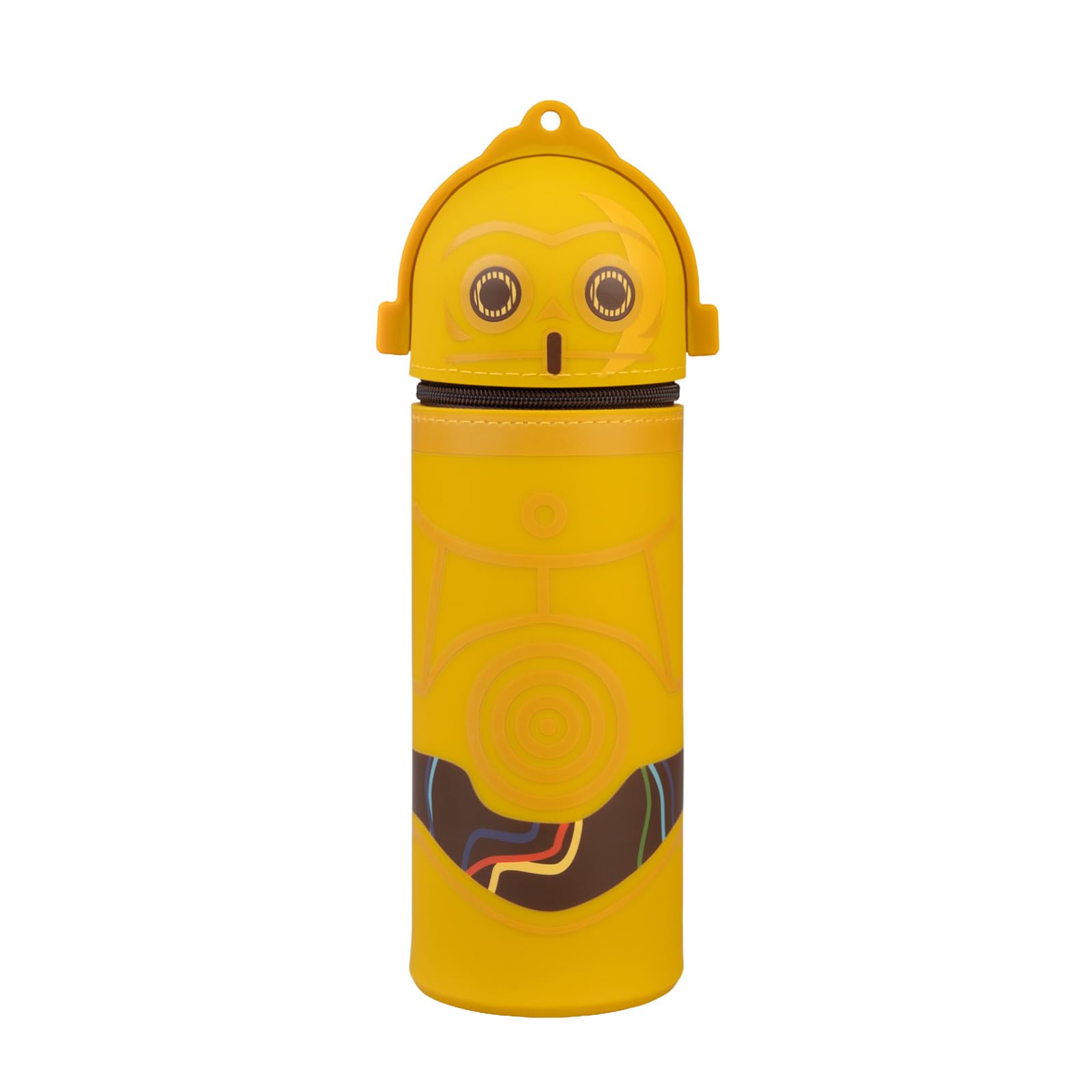 Grupo Erik Mäppchen Star Wars C-3PO 1 Fach - Stift Etui Schule - Federmäppchen Mädchen Schlampermäppchen Jungen Federtasche Star Wars Merch