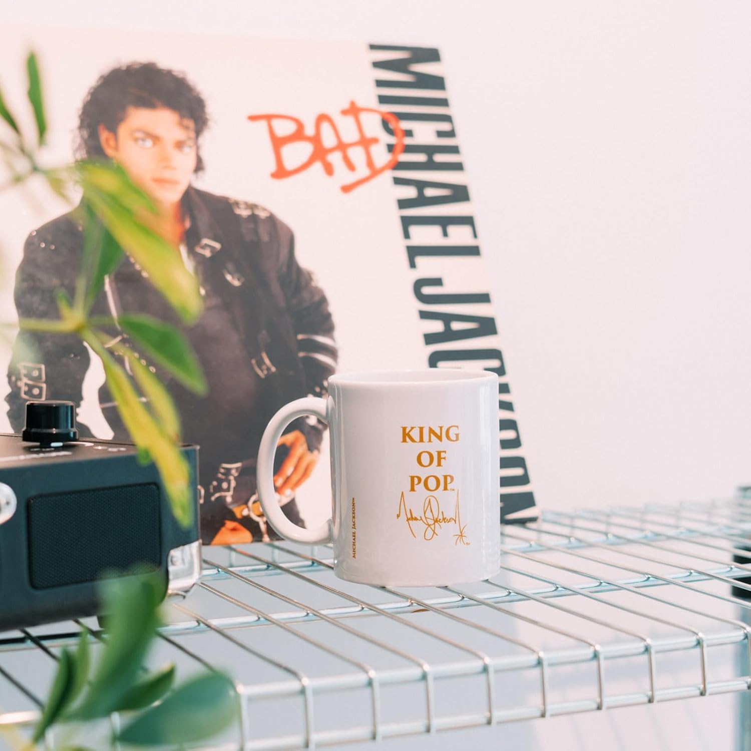 Michael Jackson Mug King Of Pop White 350 Ml