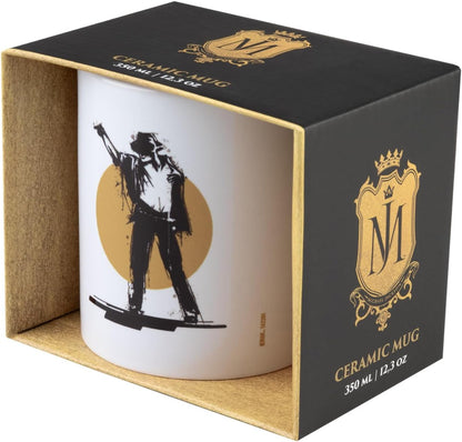 Michael Jackson Mug King Of Pop White 350 Ml