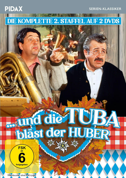 Und die Tuba bläst der Huber, Staffel 2 / Weitere 13 Folgen der Kultserie von Georg Lohmeier („Königlich Bayerisches Amtsgericht“) (Pidax Serien-Klassiker