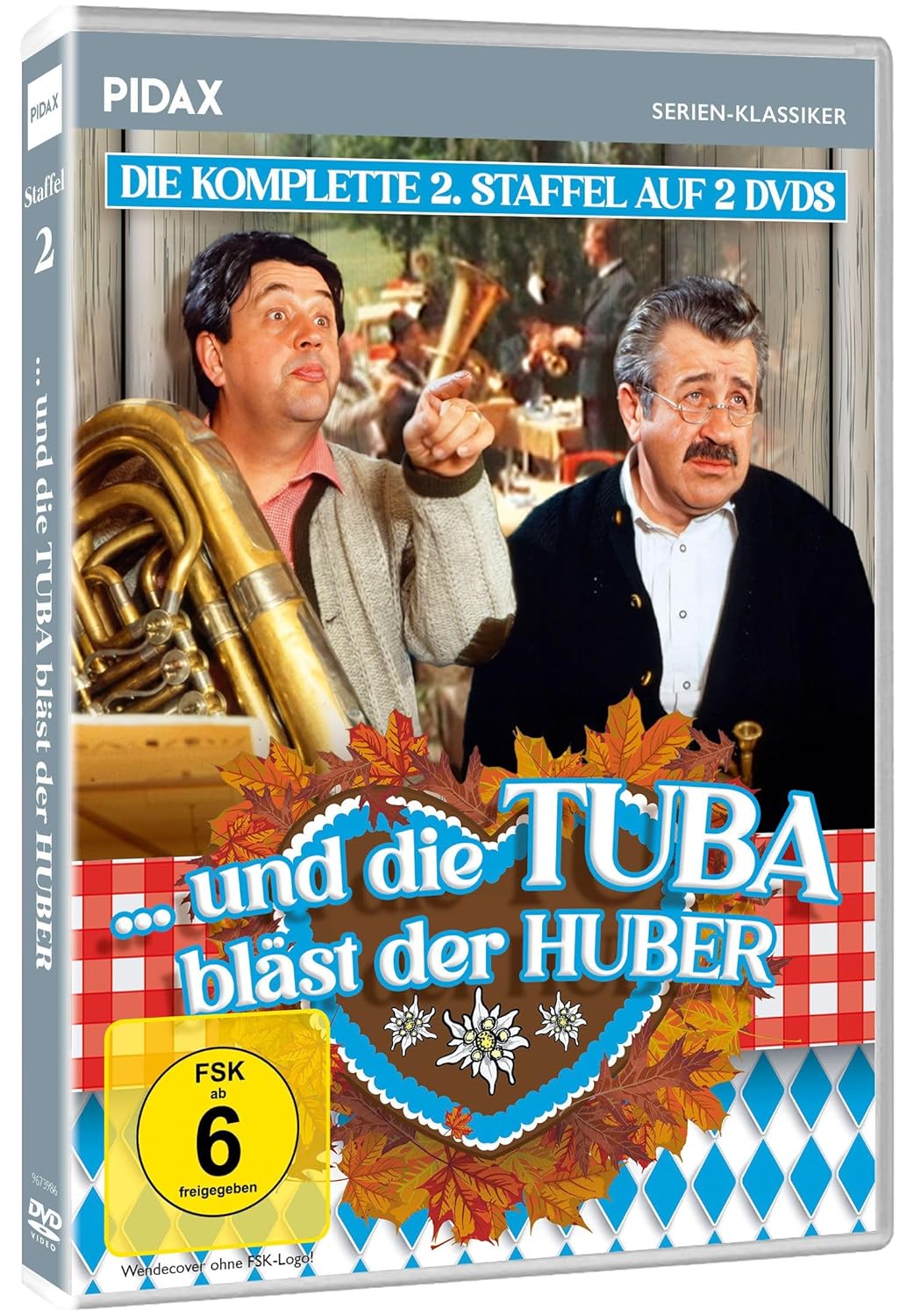 Und die Tuba bläst der Huber, Staffel 2 / Weitere 13 Folgen der Kultserie von Georg Lohmeier („Königlich Bayerisches Amtsgericht“) (Pidax Serien-Klassiker