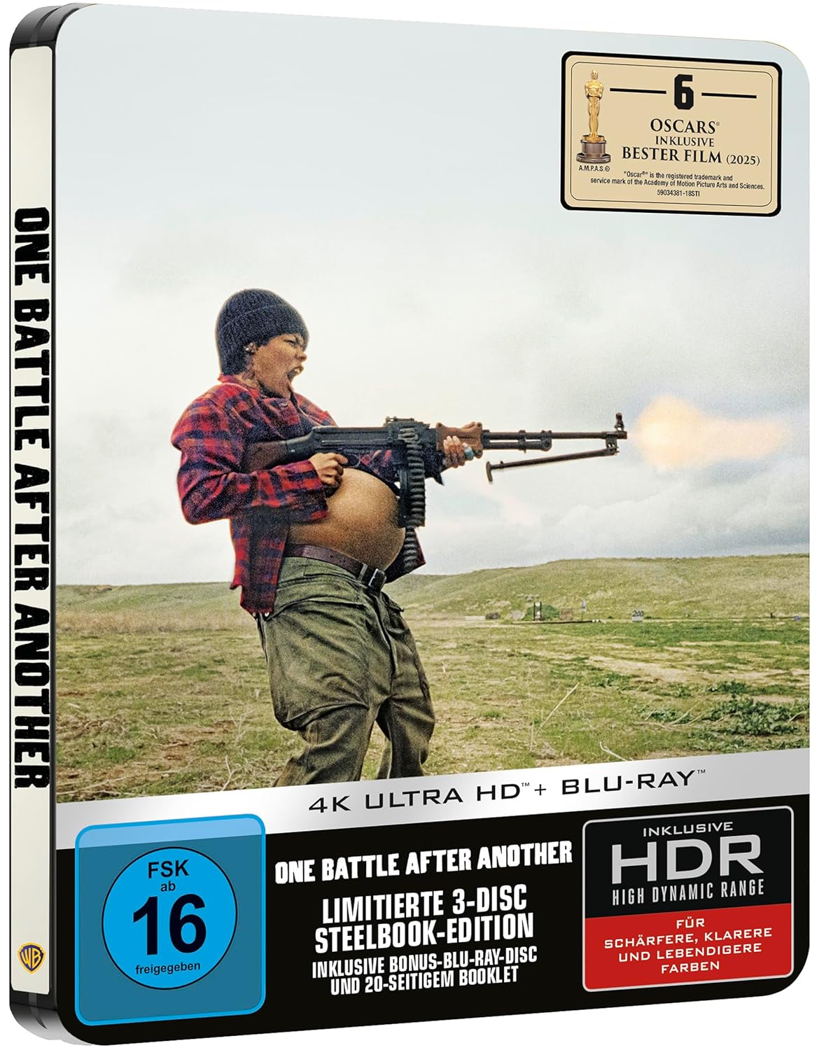 One Battle After Another (Limitiertes Steelbook, 4K-UHD + Blu-ray