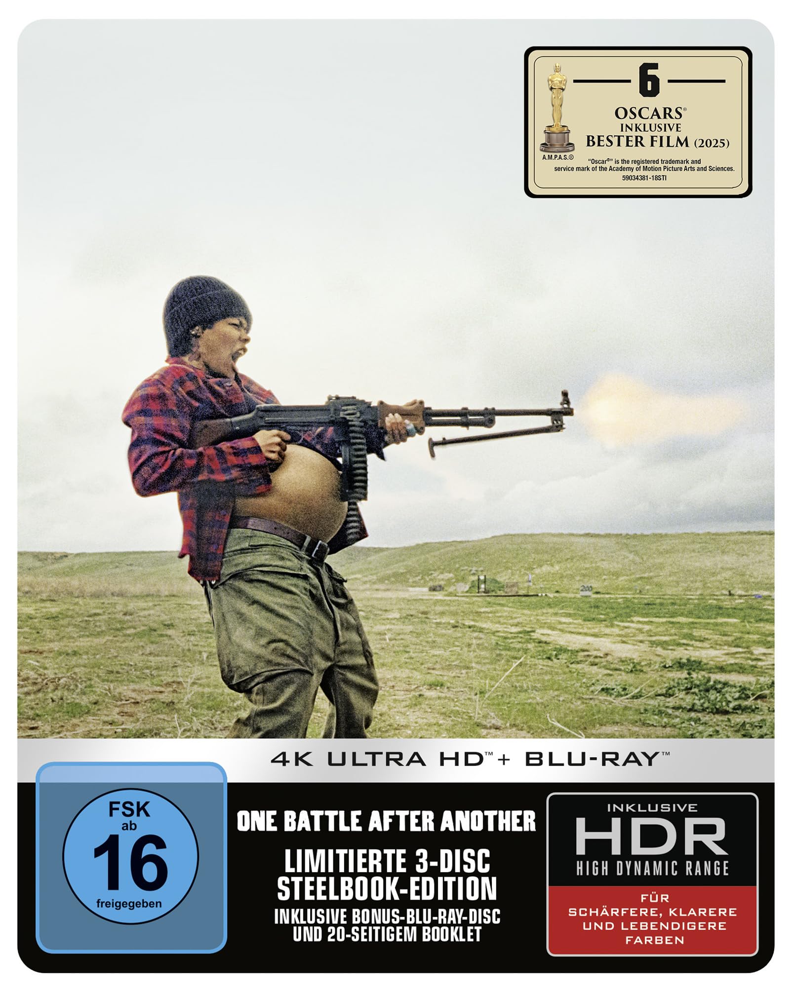 One Battle After Another (Limitiertes Steelbook, 4K-UHD + Blu-ray