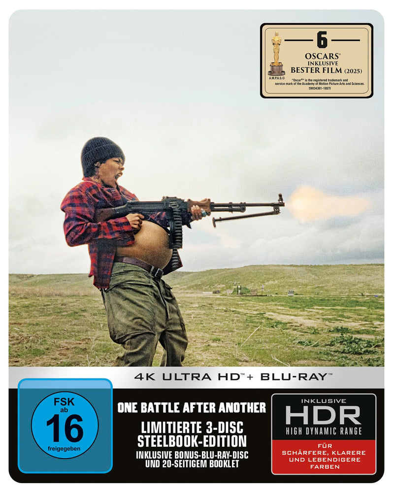 One Battle After Another (Limitiertes Steelbook, 4K-UHD + Blu-ray