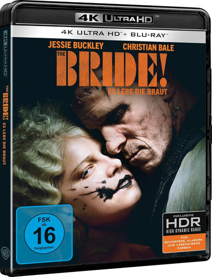 The Bride! - Es lebe die Braut (4K-UHD+Blu-ray