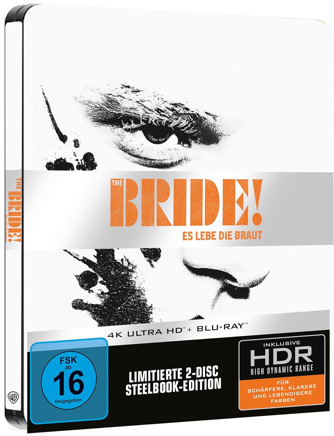 The Bride! - Es lebe die Braut (Steelbook, 4K-UHD+Blu-ray