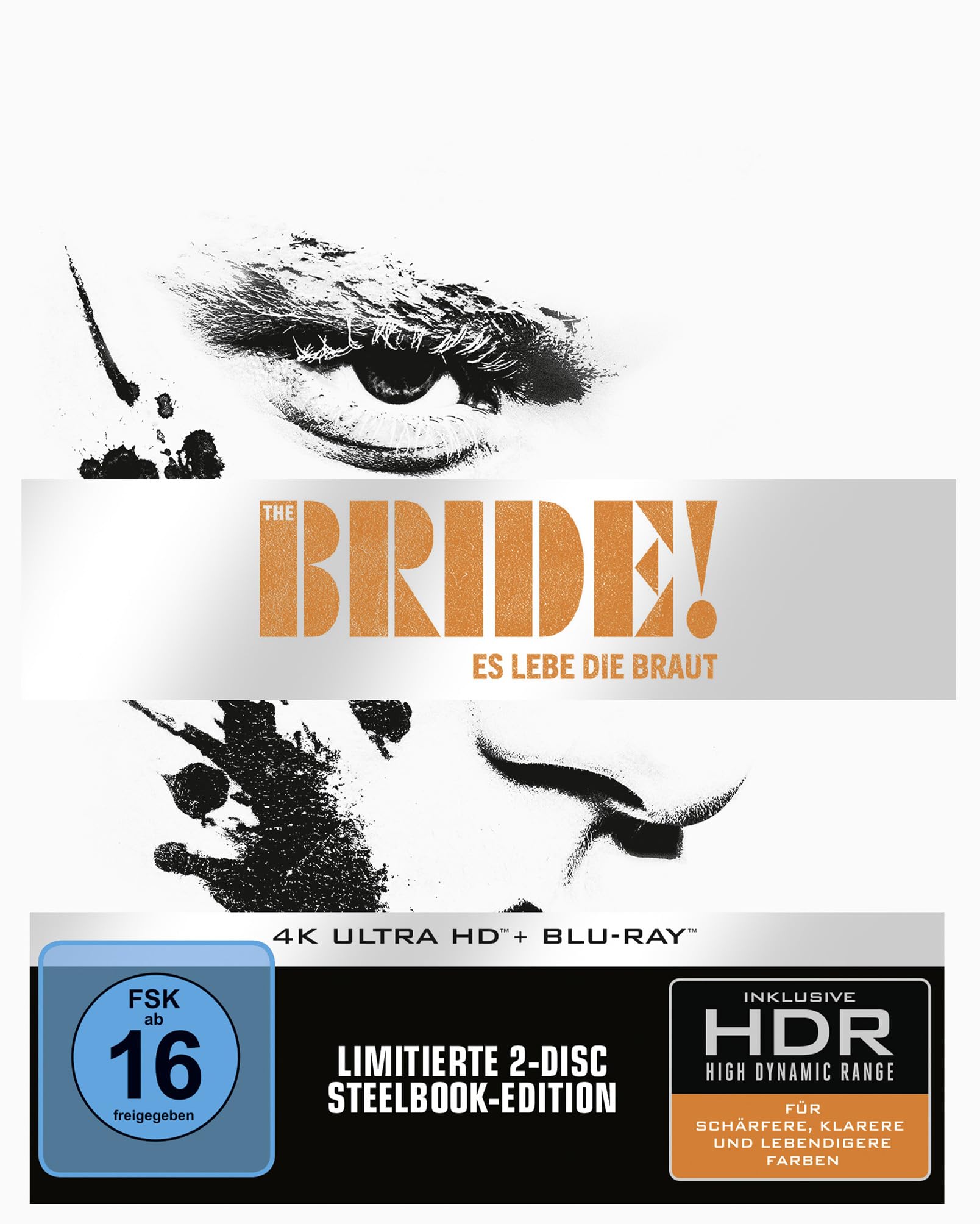 The Bride! - Es lebe die Braut (Steelbook, 4K-UHD+Blu-ray