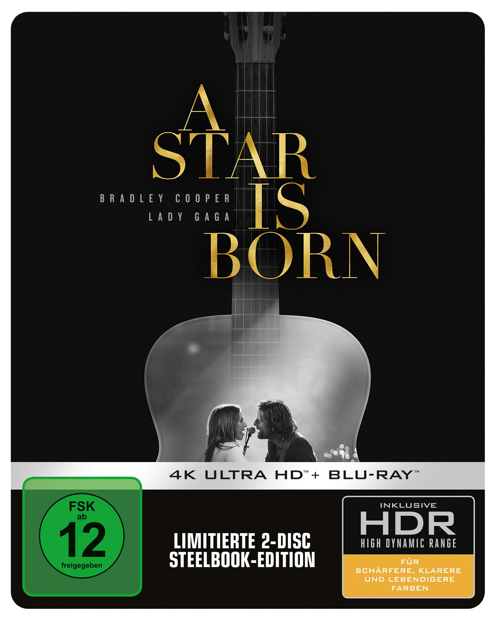 A Star Is Born (Steelbook, 4K-UHD+Blu-ray
