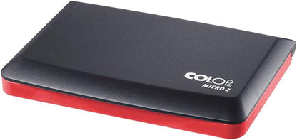 COLOP Micro 2 Stamp Pad - Red | 109672 | Rubber Stamp Ink Pad