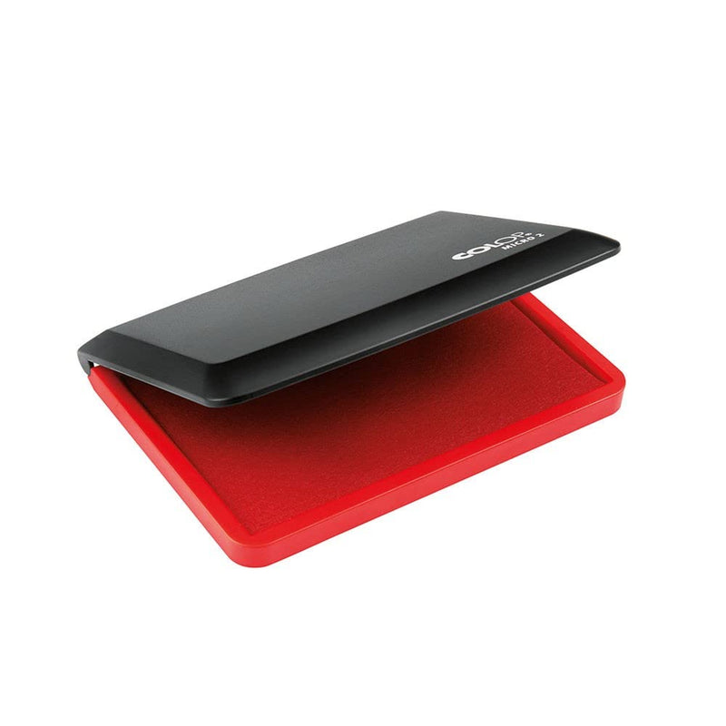 COLOP Micro 2 Stamp Pad - Red | 109672 | Rubber Stamp Ink Pad