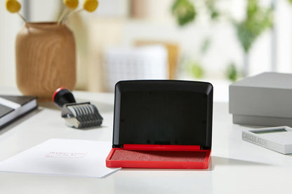 COLOP Micro 2 Stamp Pad - Red | 109672 | Rubber Stamp Ink Pad