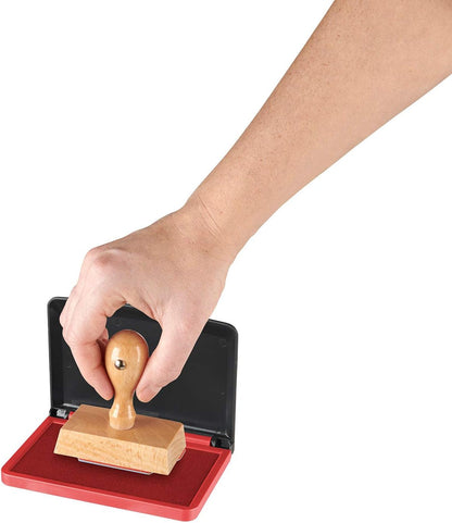 COLOP Micro 2 Stamp Pad - Red | 109672 | Rubber Stamp Ink Pad