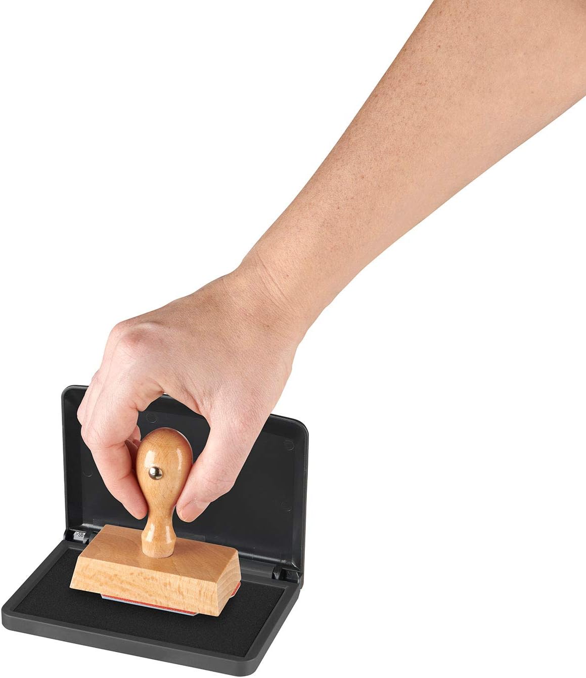 COLOP Micro 2 Stamp Pad - Black | 109666 | Rubber Stamp Ink Pad - 110x70mm