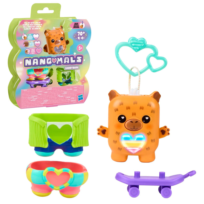 Gabbybara the Capybara, Electronic Pet Toy, 70+ Responses, Interactive Fidget Toys for Girls & Boys Ages 5+
