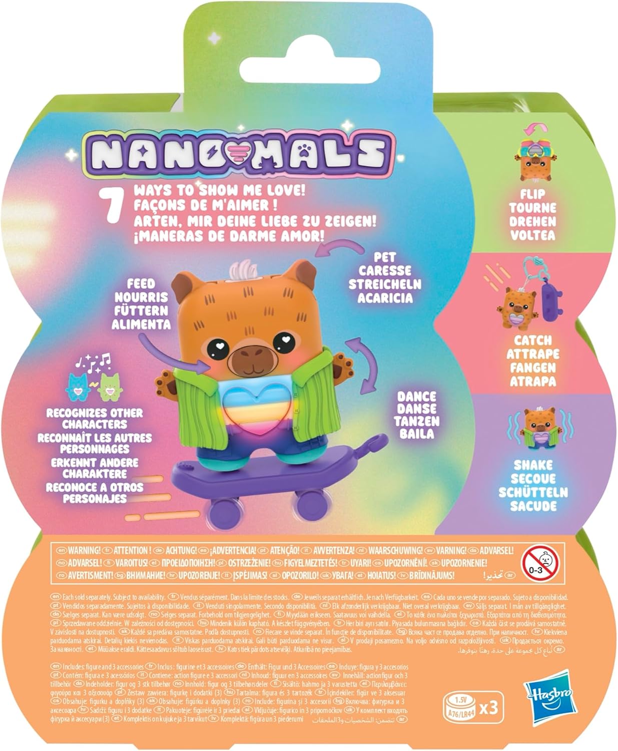 Gabbybara the Capybara, Electronic Pet Toy, 70+ Responses, Interactive Fidget Toys for Girls & Boys Ages 5+