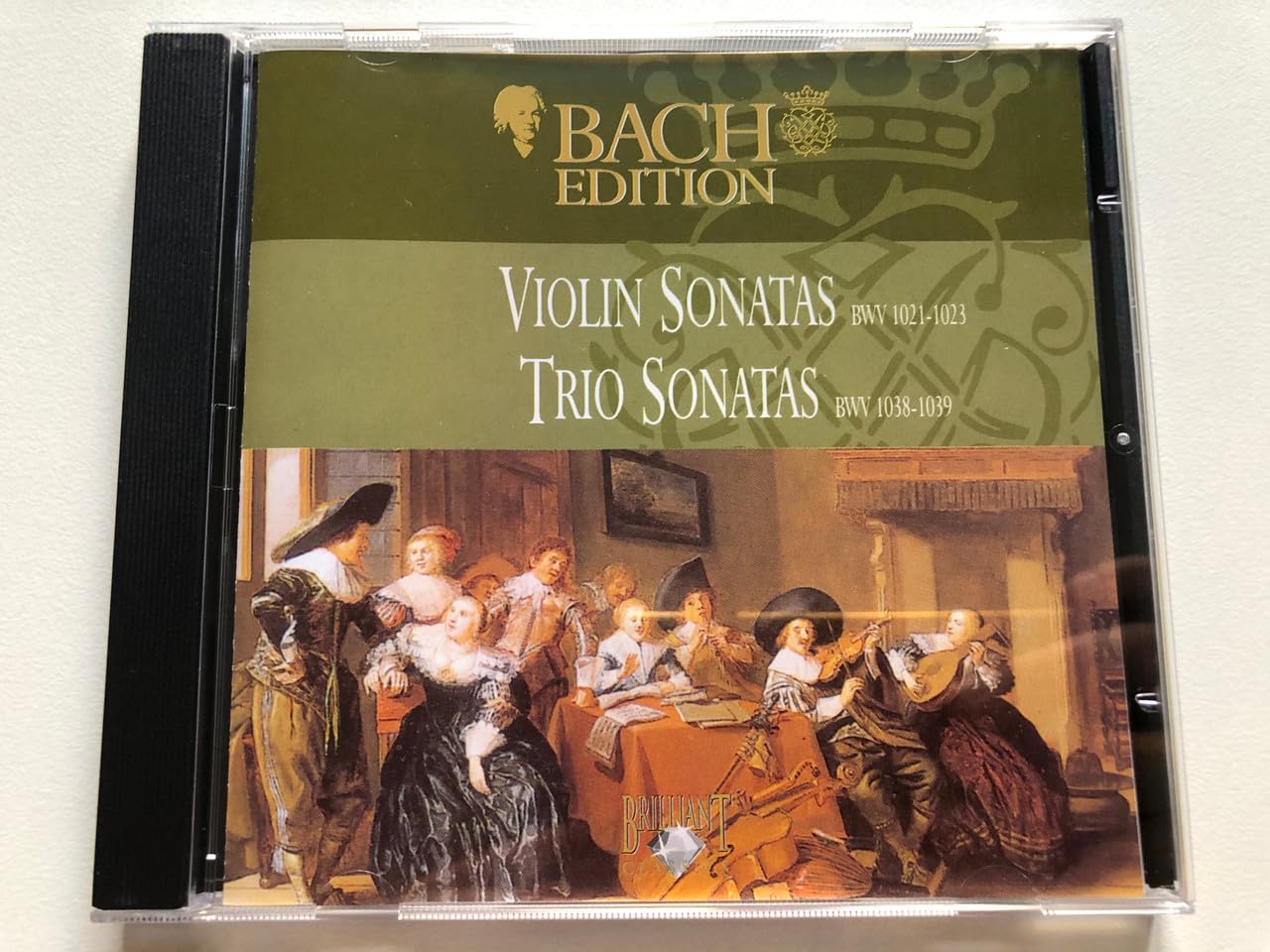 Bach Edition - Violin Sonatas BWV 1021-1023 Trio Sonates BWV 1038-1039