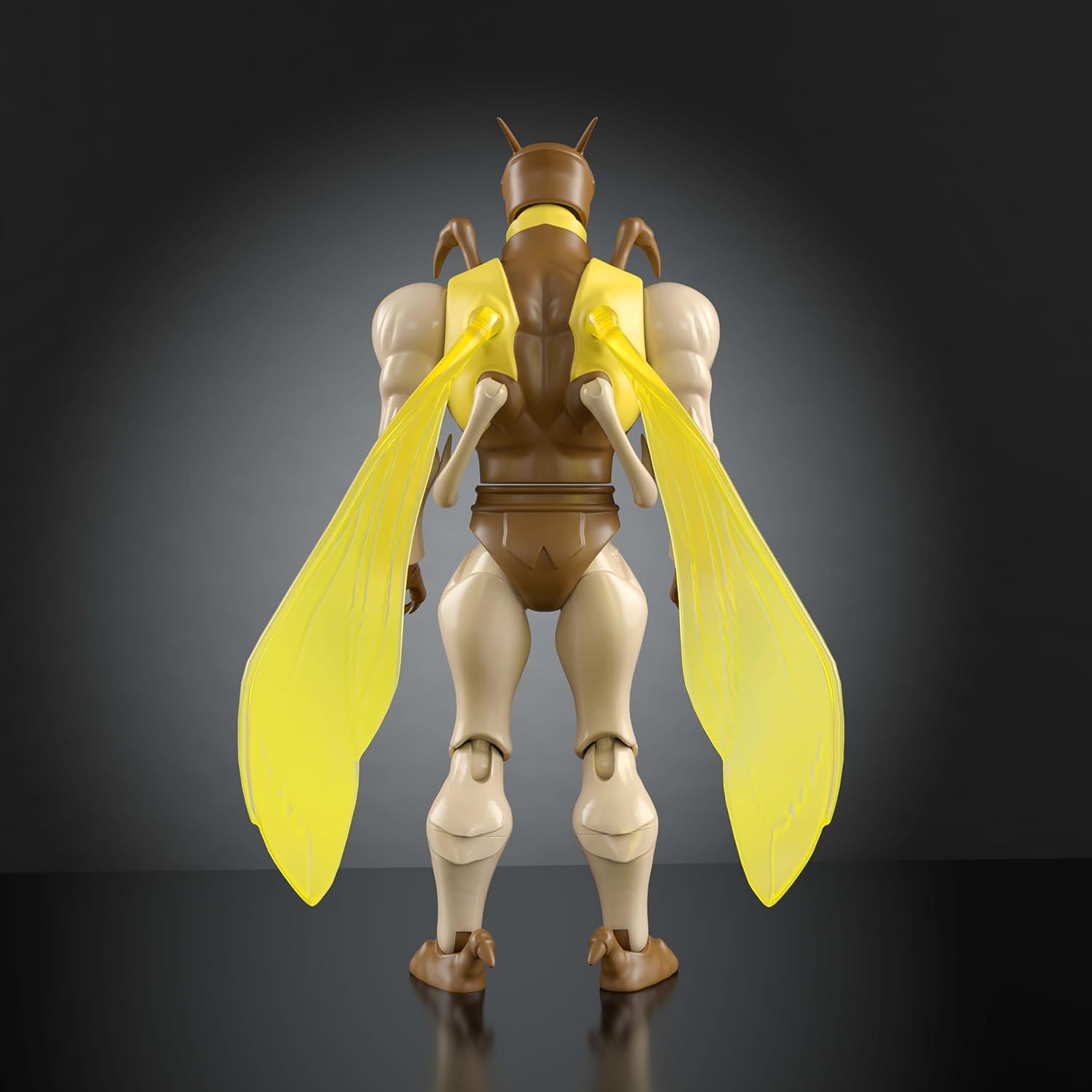 Masters of the Universe Origins Action Figure 200X Cartoon Collection Buzz-Off, 5.5 Inch 1980s MOTU Heroic Spy, Detailed Design, Long Handled Hatchet, JHK04