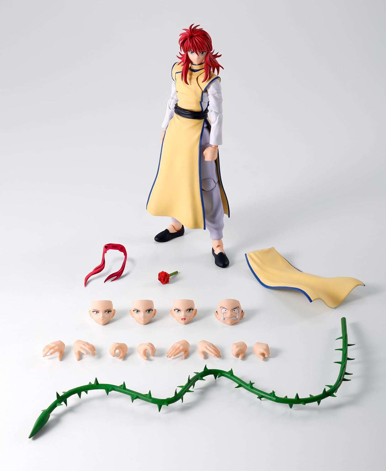 TAMASHII NATIONS - Yu Yu Hakusho - Kurama S.H.Figuarts Action Figure