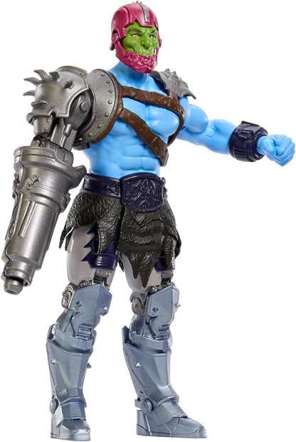 Masters of the Universe - Trap Jaw, action figure con cannone trasformabile e movimento di rotazione e rilascio, design ispirato al cattivo del film Masters of the Universe 2026, JKJ03