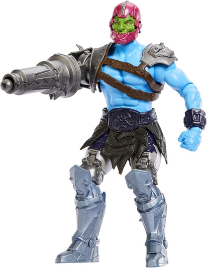 Masters of the Universe - Trap Jaw, action figure con cannone trasformabile e movimento di rotazione e rilascio, design ispirato al cattivo del film Masters of the Universe 2026, JKJ03