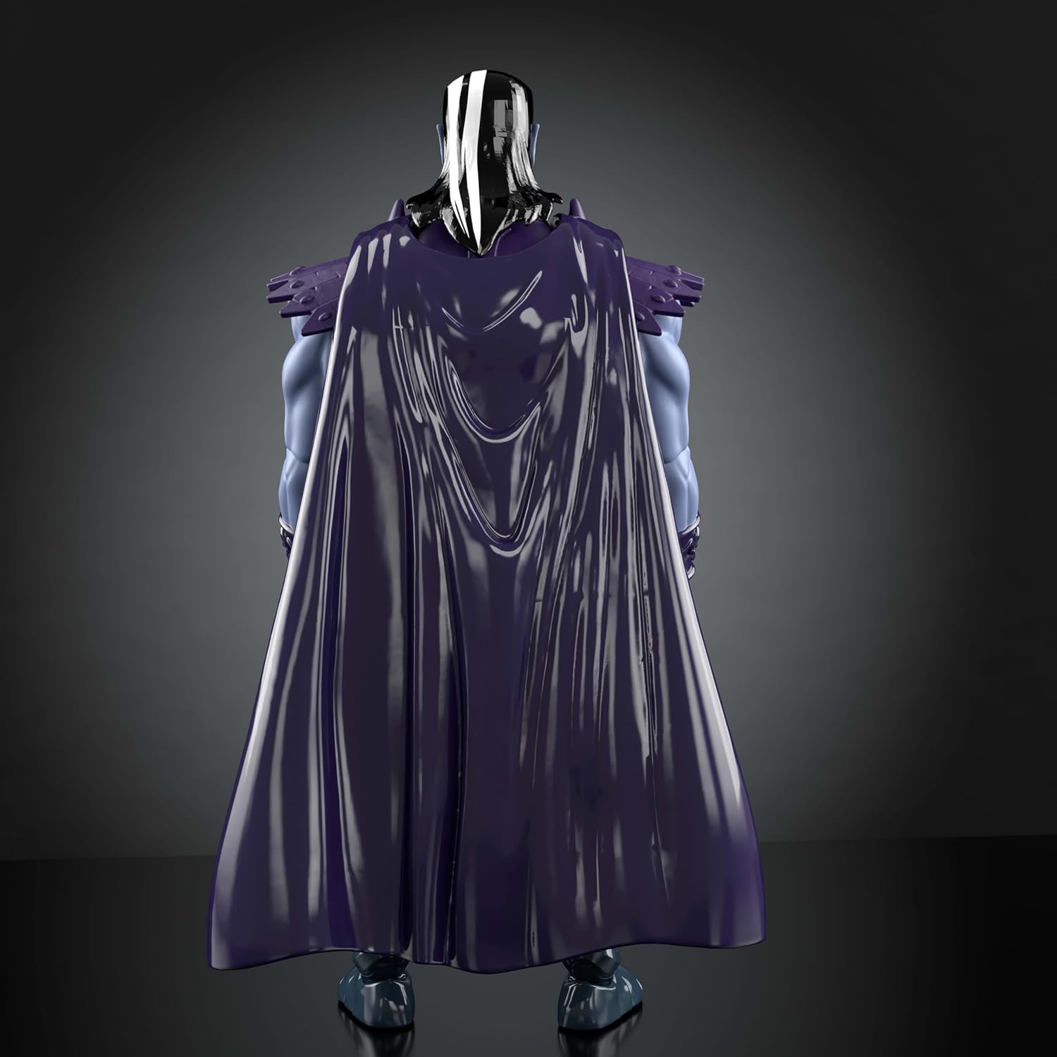 Masters of The Universe Origins Figurine Articulée Keldor de la Collection Cartoon Les Maîtres de l’Univers, Figurine de 14 cm, Reproduction détaillée avec Cape Amovible, 2 épées, JHK03