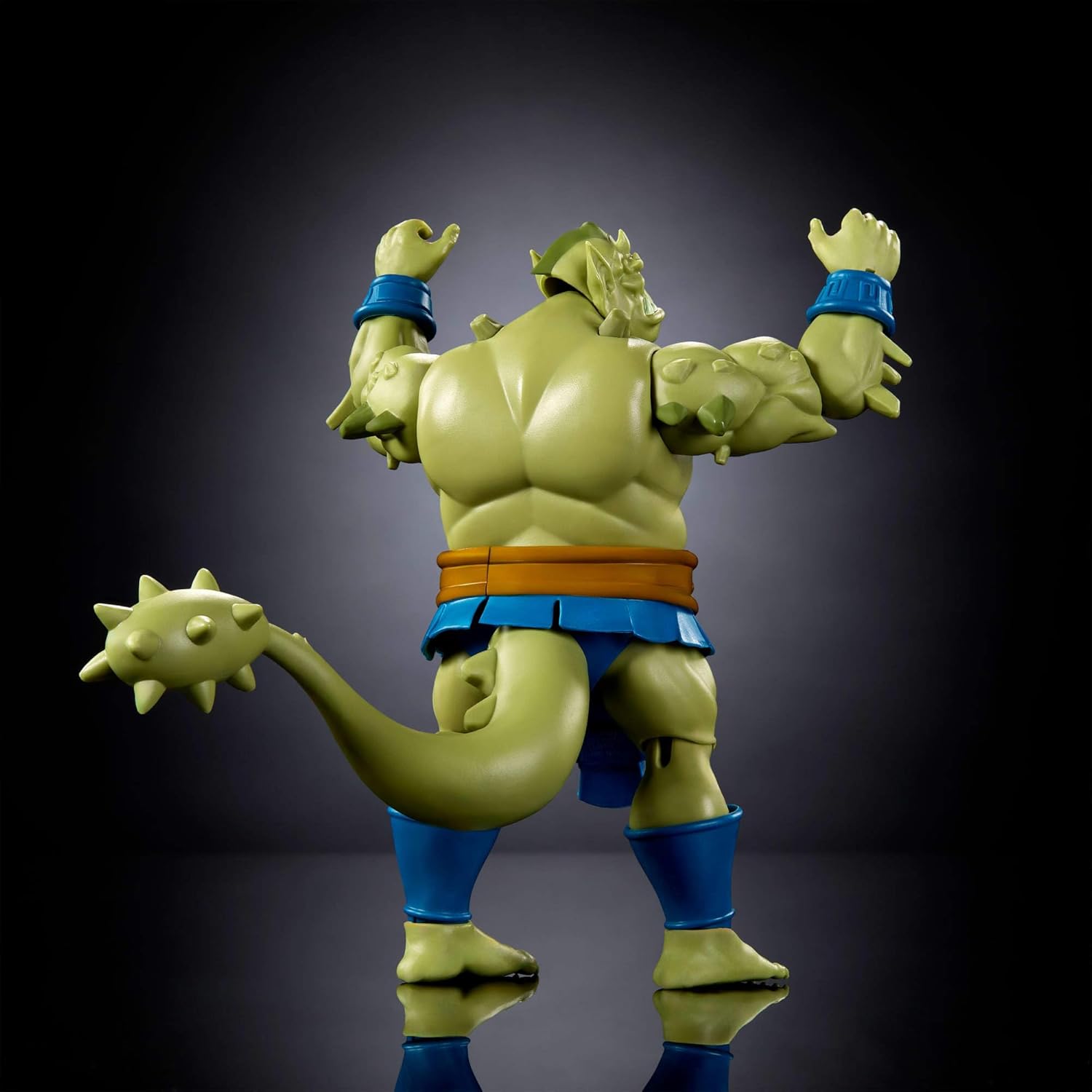 Masters of the Universe Origins Action Figure Deluxe Whiplash 200X Cartoon Collection, 5.5-inch 1980s TV Evil Tailed Warrior, Detailed Design, JHK13