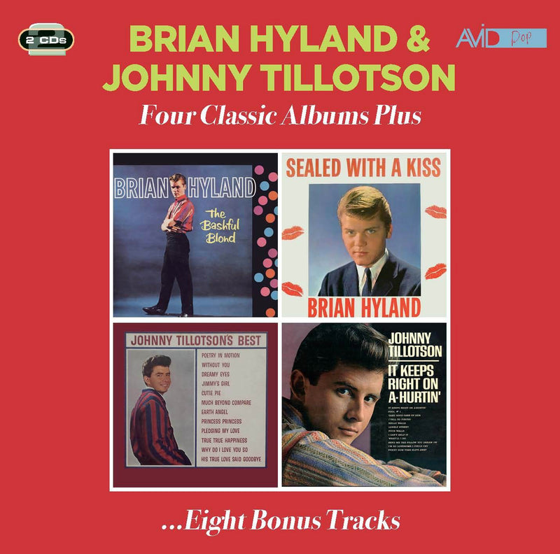 Four Classic Albums Plus (The Bashful Blond/Sealed With A: Kiss/Johnny Tillotson's Best/It Keeps Right On A-hurtin')