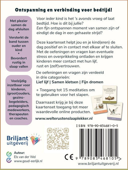 Welterusten, slaap lekker!: Slaapkaartjes (Briljant Uitgeverij, 1