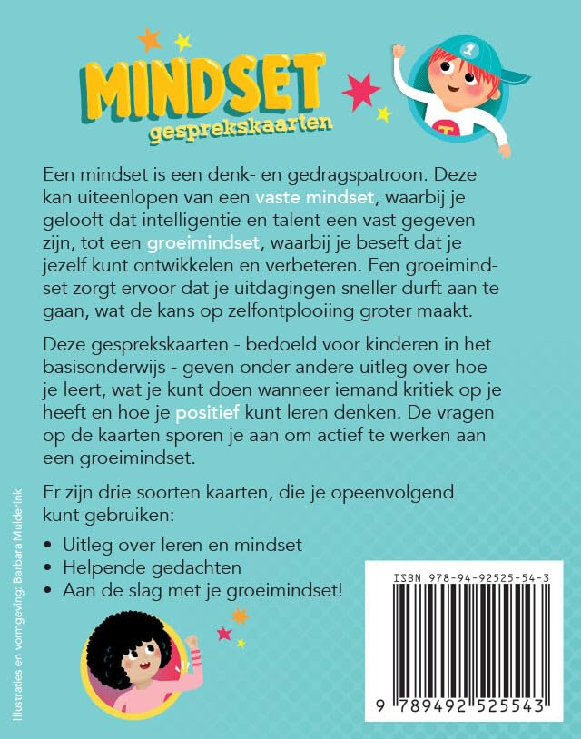 Mindset gesprekskaarten: leer positiever denken en durf meer!